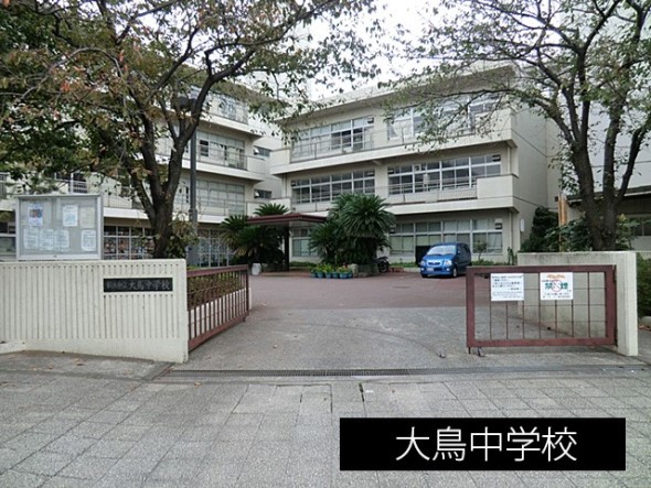 中学校 120m 大鳥中学校