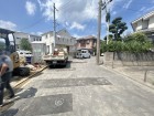 整備された前面道路です。