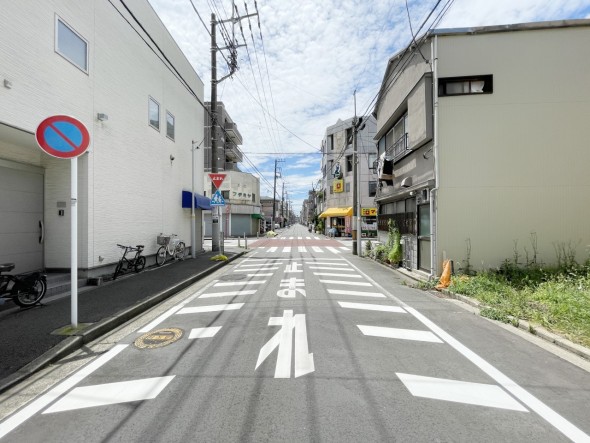 前面道路含む現地写真