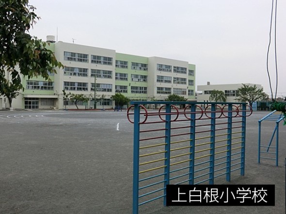 小学校 190m 上白根小学校