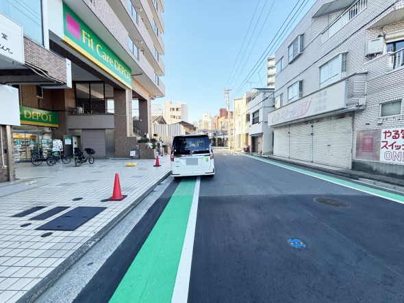 前面道路含む現地写真