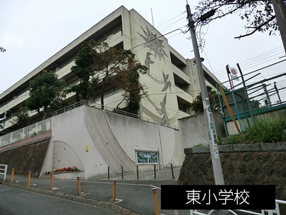 小学校 350m 東小学校