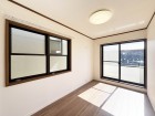 5.8帖。明るくあたたかな居室では、朝の目覚めも気持ちよく起きられます。