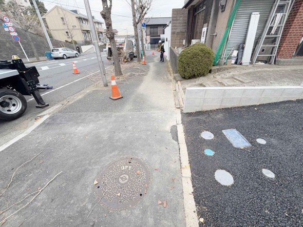 前面道路含む現地写真