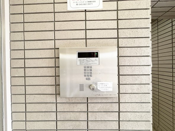 オートロック付き、セキュリティー面も安心