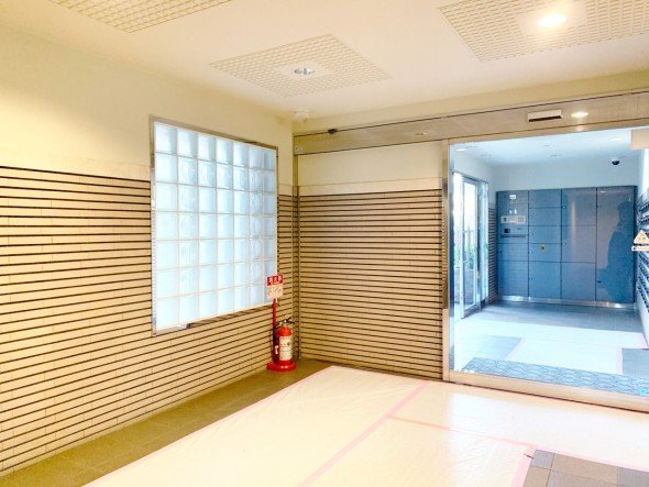 マンションロビーの写真です。