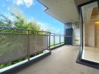 広々としたバルコニー。
