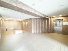 落ち着いたエントランスです
