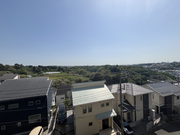 圧迫感がなく、開放的な眺望です！