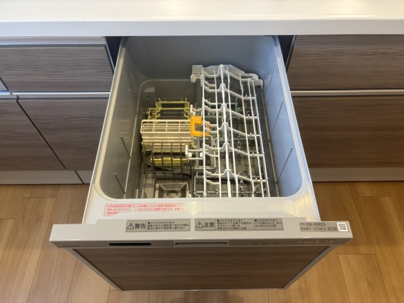 食洗機付き。家事の手助けとして。