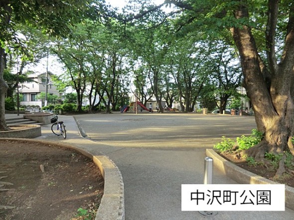 公園 74m 中沢町公園