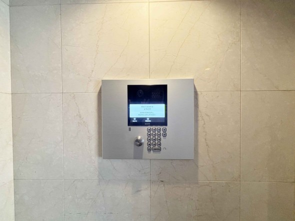 オートロック付き、セキュリティー面も安心