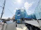 日当たりの良さが外観からも伝わります！建物の完成が待ち遠しいですね。