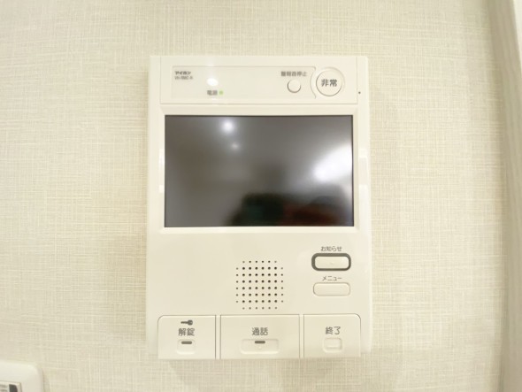 TVモニター付きインターフォン