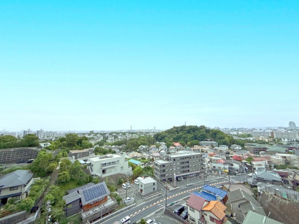 圧迫感がなく、開放的な眺望です！
