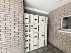 宅配ボックスがあるためご不在時であってもお帰りの際に大きな荷物をお受け取りいただけます。