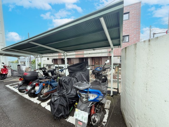 バイク置き場