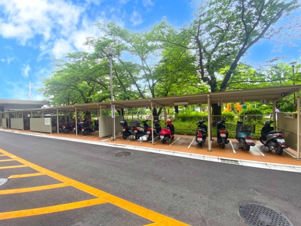 敷地内駐輪場・バイク置き場