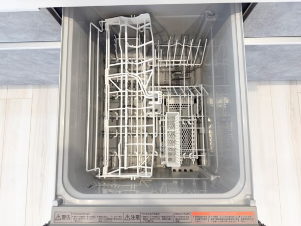 食洗機付き。家事の手助けとして。