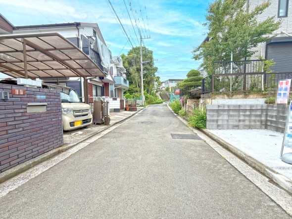 見通しも良く、お子様の登下校時も安心！
