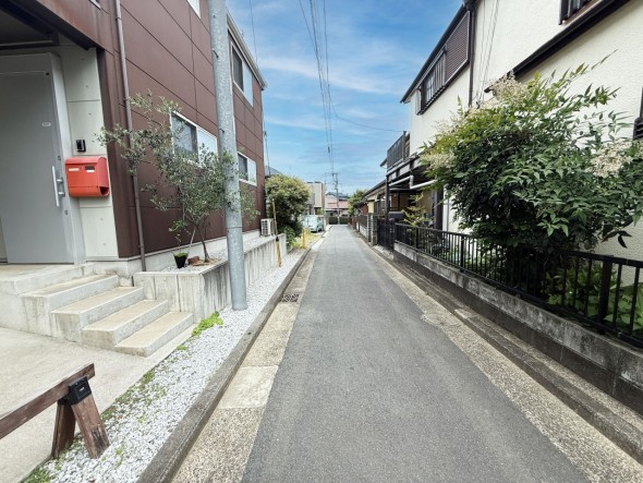 見通しも良く、お子様の登下校時も安心！
