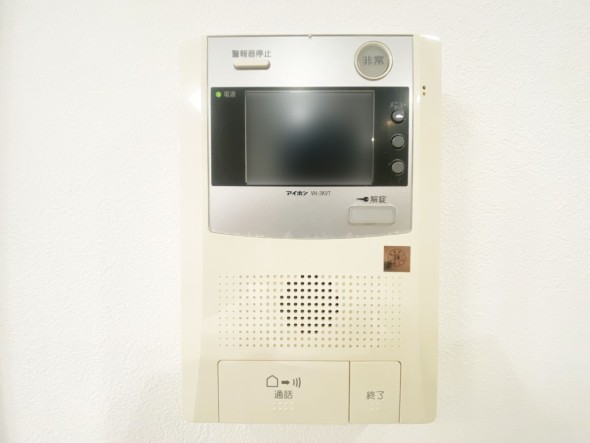 TVモニター付きインターフォン