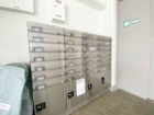 住戸専用の郵便受け。