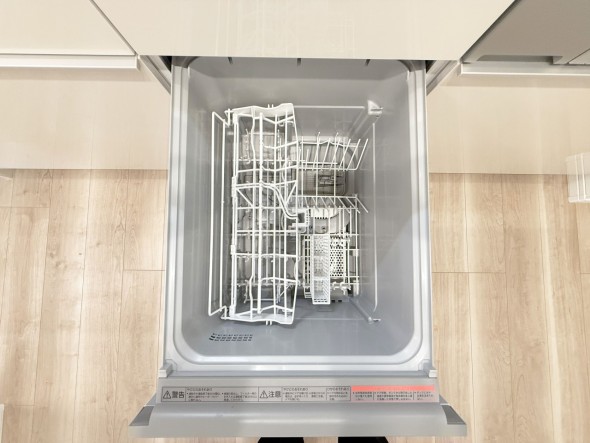 食洗機付き。家事の手助けとして。