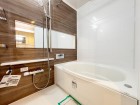 一日の疲れが癒される優雅なバスタイムを堪能できるゆとりあるバスルームです。