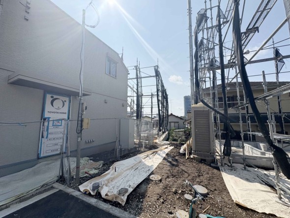 建物の完成が待ち遠しいですね。