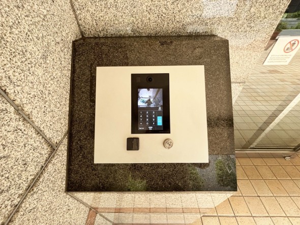 オートロック付き、セキュリティー面も安心