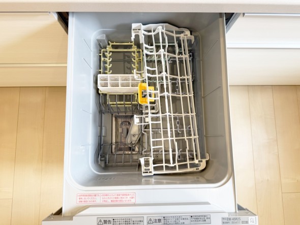 食洗機付き。家事の手助けとして。