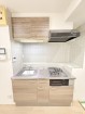 使い勝手の良い設備のキッチンで効率よくお料理もできます。