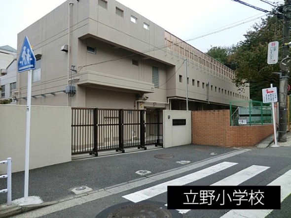 小学校 600m 立野小学校