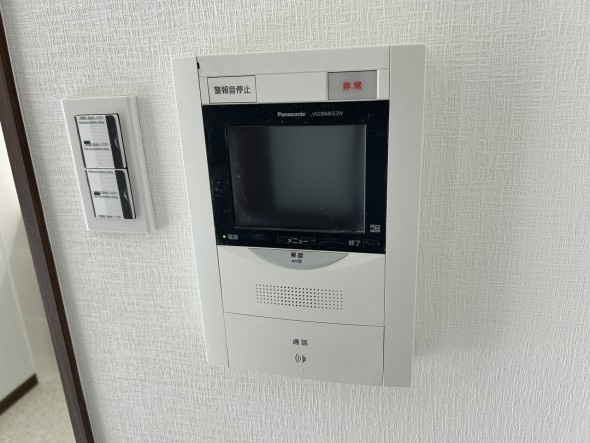TVモニター付きインターフォン
