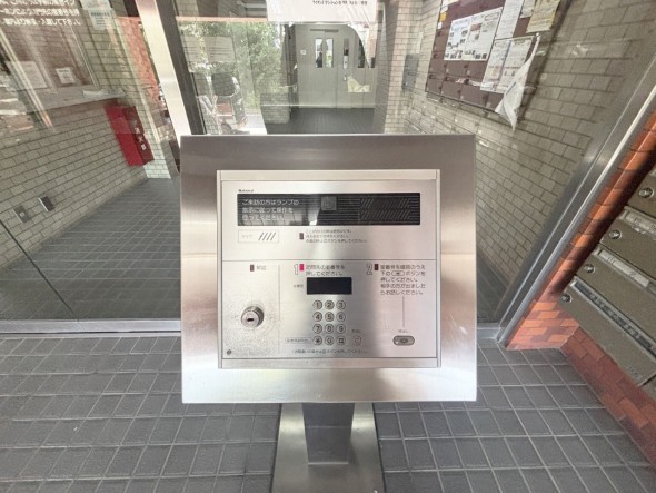 オートロック付き、セキュリティー面も安心