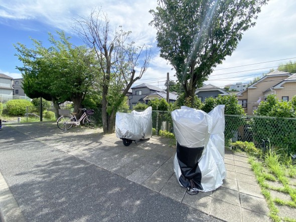 バイク置き場