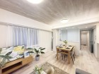 キッチンからはリビング全体を見渡せます。