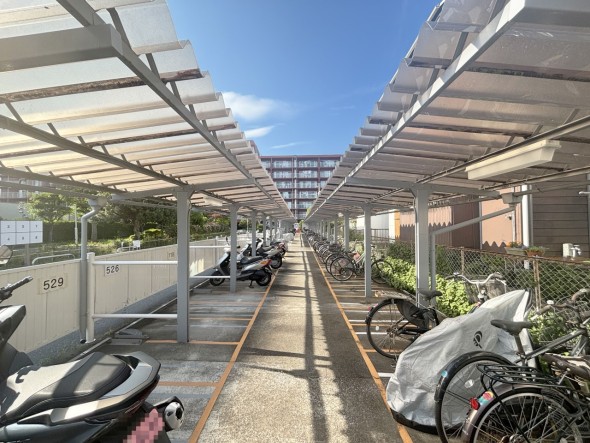バイク置き場