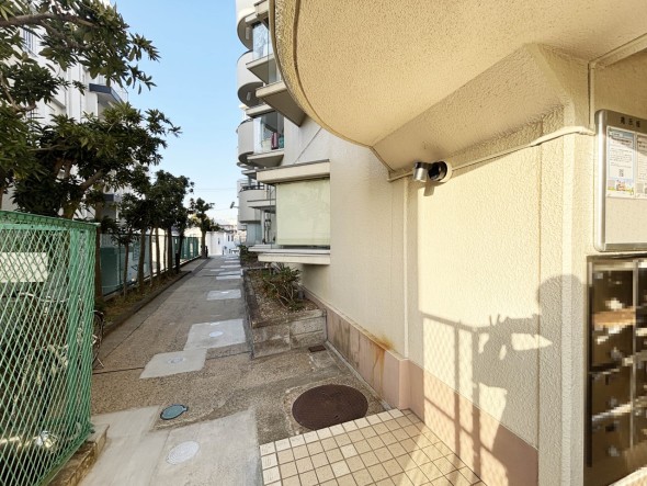 マンション入口