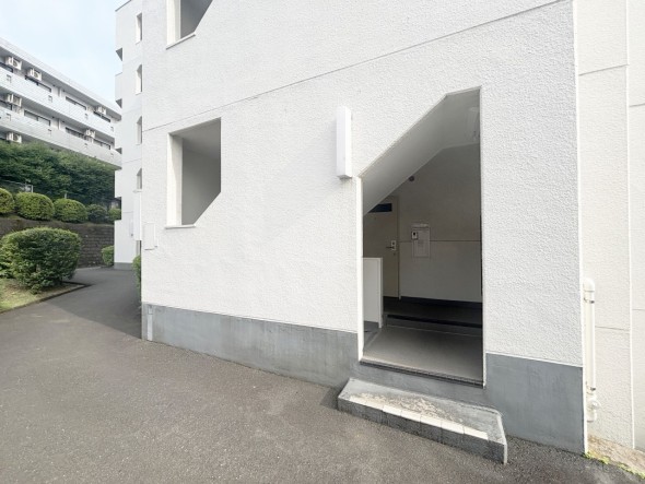 マンション入口