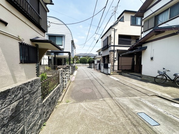 見通しも良く、お子様の登下校時も安心！