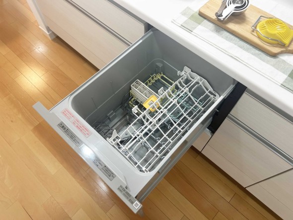 食洗機付き。家事の手助けとして。