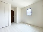 洋室5帖。  