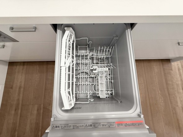 食洗機付き。家事の手助けとして。