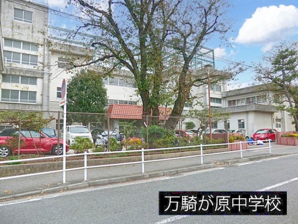 中学校 900m 万騎が原中学校