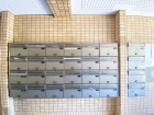 住戸専用の郵便受け。