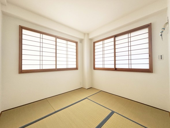 和室4帖。客間やお子様の遊び場として多用途にお使い頂けます。  