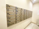 住戸専用の郵便受け。