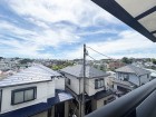 圧迫感がなく、開放的な眺望です。